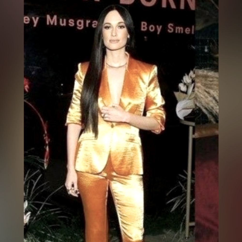 Cinq a Sept Kylie Blazer size 10, gold/ citrine